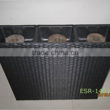 New Design Garden Rattan Flower Pot photo-2
