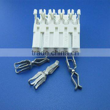 OEM White electric plug waterproof male female connectors from dongguan manufacturer