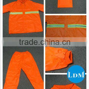 100% Polyester Rain Suit /rain Coat