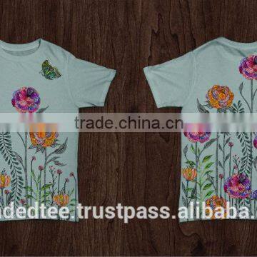 2013 fashion latest jeans tops girls Newest custom design fashion