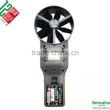 AZ8916 High Precision 10cm Vane Digital Anemometer Wind Speed Measuring Instrument Air Flow Detector With Optional Wind Shield photo-2