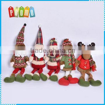 Cute Christmas Santa Claus's Cloth plush toy doll mascot