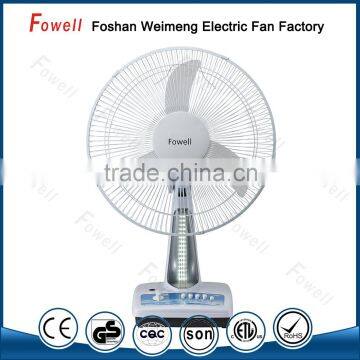 Air Conditioning New Appliances Rechargeable Led Light With Table Fan