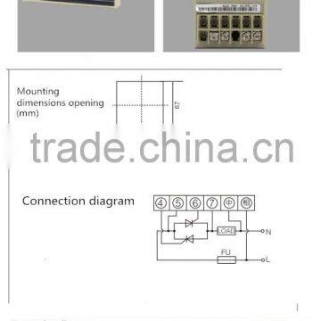 SCR Voltage Regulator SCR Control Single-way Antiparallel Silicon ZKD-3A photo-3