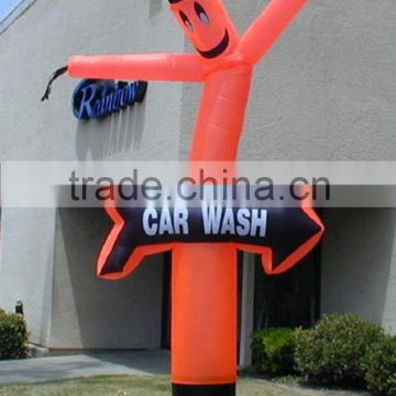 "CAR WASH" SKY DANCER,cheap 4m Air dancer for sale good price inflatable advertising air tubes