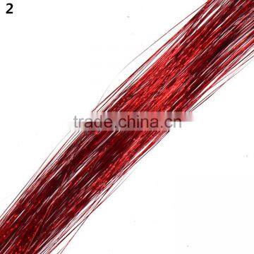 Hot Sale Sparkling Hair Tinsel Extensions Strands photo-3