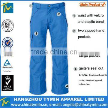 men new design customized waterproof ski pants