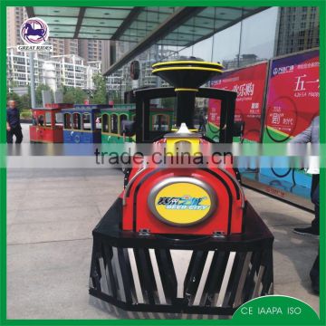 amusement park electric trackless train for shopping mall