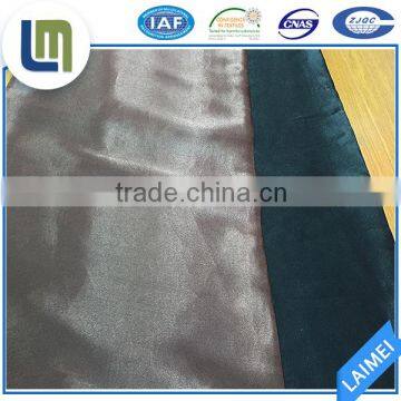 Shiny jacquard fabric of dyed polyester satin for bedding hometextile