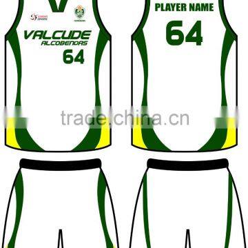 2016 new design basketball uniform