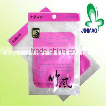 China factory price packing plastic bag for clothes with color printing