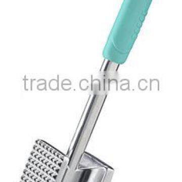 2015 Hot Sell Aluminum Alloy Meat Colorful Silicone Handle