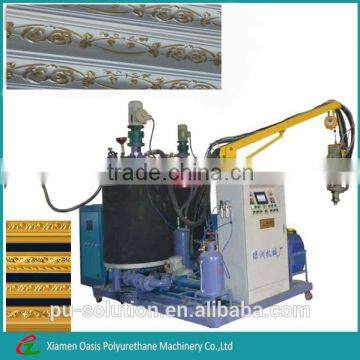 The most popular polyurethane foam home decoration injection machine