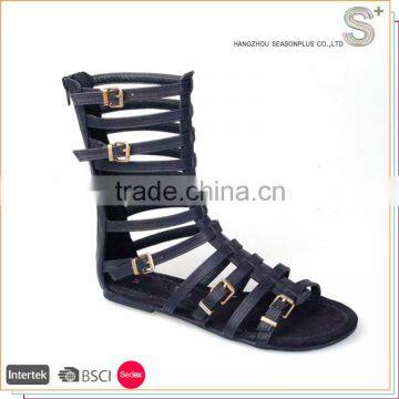 Cheap price good reputation high quality gladiator sandals women