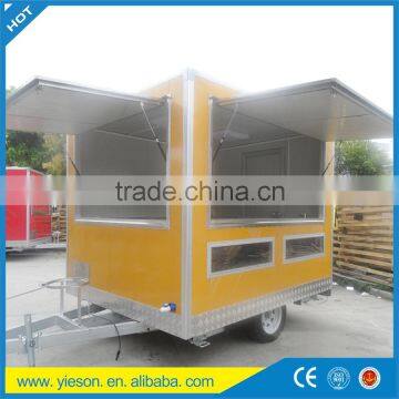 Mobile Fast Food Car outdoor food kiosk