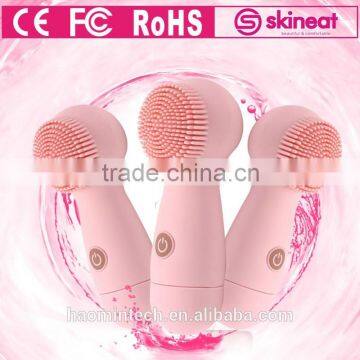 Sonic electric Rotating Vibration Silicone Girl best facial massager