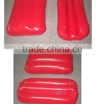 inflatable pillow, vinyl air pillow, PVC inflatable pillow, inflatable beach pillow, inflatable travel pillow