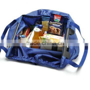 China Made Foldable Reusable Shopping Bag for Trolley Super Market Shopping Cart Bag