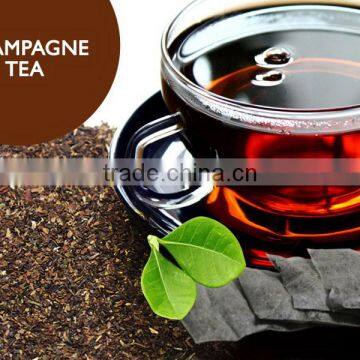 champagne red tea