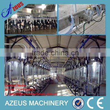 Cow Dairy Pipeline Milking Parlour & System