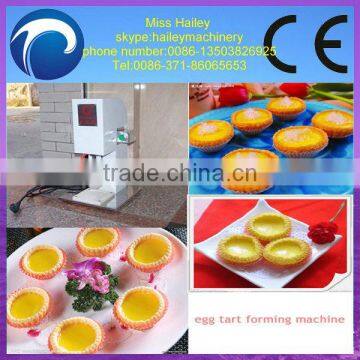 stainless steel and factory price egg tart making machine 0086-13503826925