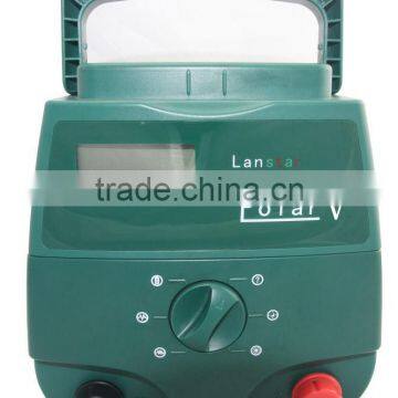 5J solar electric fence energizer for livestock with LCD display waterproof and dust-proof design