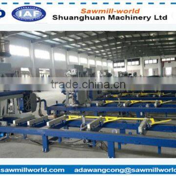 Full Automatic Wood Band Sawmill Circular Blade Saw Log Saw Cutting Machine