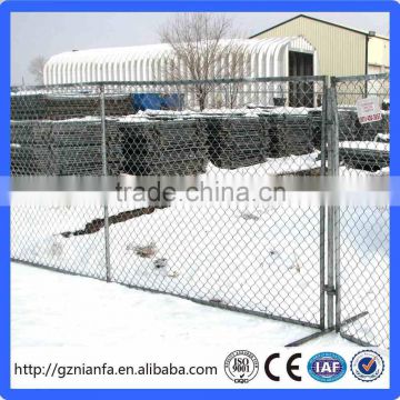 Galvanized temporary chain link fencing system(Guangzhou Factory)