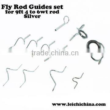 Silver Similar to fuji fishing fly rod guide