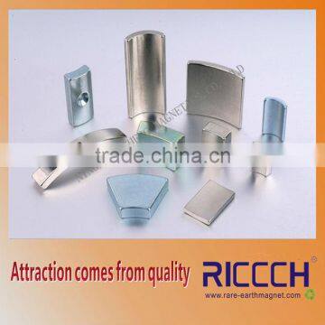 Super Power Rare Eearth Motor Arc Segment Magnets photo-2