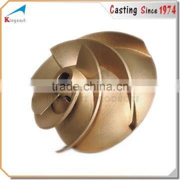 New product high quality cast copper brass impeller