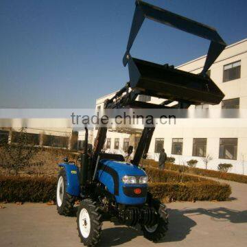 QLN from 10-19hp china farm small garden tractor loader backhoe