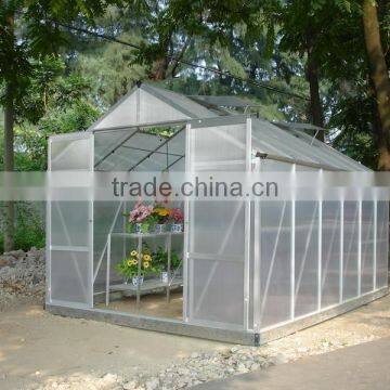 New-style 6mm PC tunnel garden greenhouses on sale