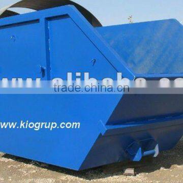 Skip container garbage bin