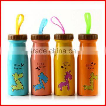 350ML Hot and Cold Double Wall Vacuum Insulated Stainless Steel Drink Bottle Little Horse Design