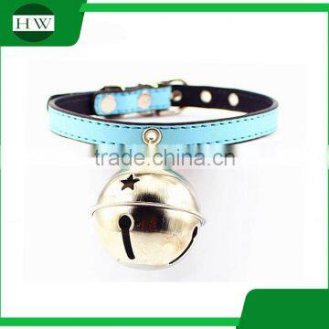 Wholesale PU Leather Pet Training Accessories Collar With Bell With Free Sample photo-2