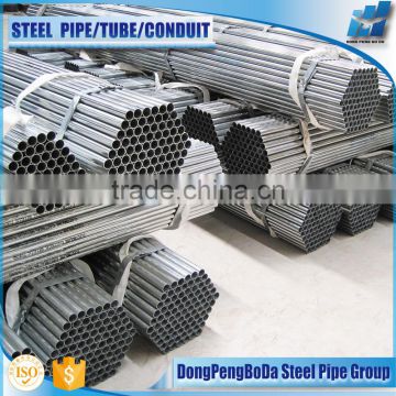 HDG ASTM A53 Type F GSM150 ERW DN32 Steel Pipe