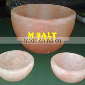 100% Food Grade Himalayan Crystal Rock Salt Bowl