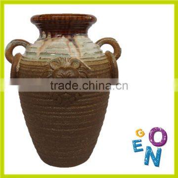 Tall Classic Glazed Ceramic Vase Urns photo-3
