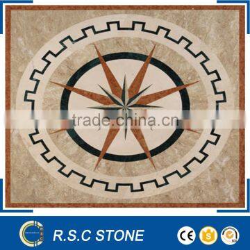 marble pattern medallion flooring stone