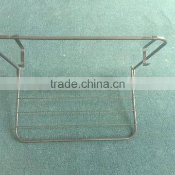 School Home Over Door Hanger Shelf With Hooks and Clothes Drying Rack
