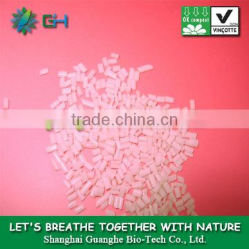 GH401 100% compostable polylactic acid pla plastic pellets pla for injection molding-food grade