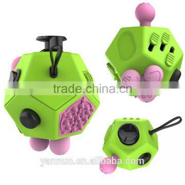 Decompression Dice Cube Magic Trick Game, Dodecahedron Fidget Cube Toy Used Adult photo-5