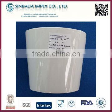 White Ceramic Bulk Flower Pots Wholesale