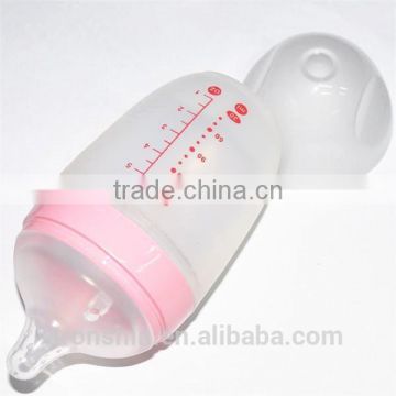 New Coming Food Safe PP& Silicone baby feeding bottle with nipples and accessories