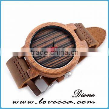 Top-end engraved wooden watches luxury digital wood watch