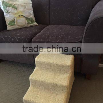New Three Steps Cat Dog Puppy Steps With Washable Soft Cover Foam Pet Stairs Ramp photo-5