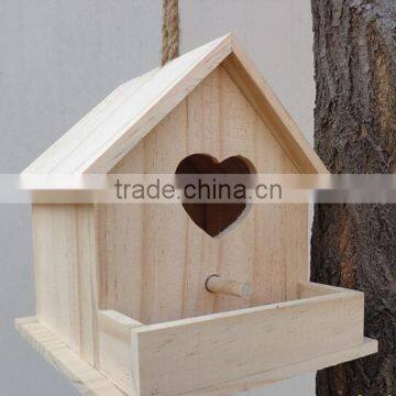 2015 new design multi shape high grade wooden bird nest,bird house