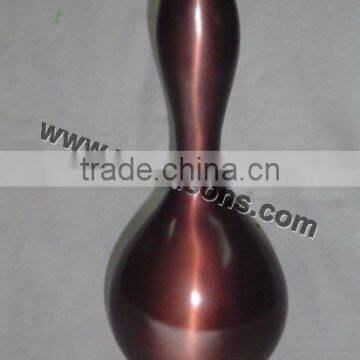 Brass Flower Vase , Metal Flower Vase with Colored Finish , Decorative Floor Flower Vase