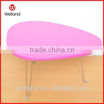 small furniture korean folding table and study table with metal tabl leg